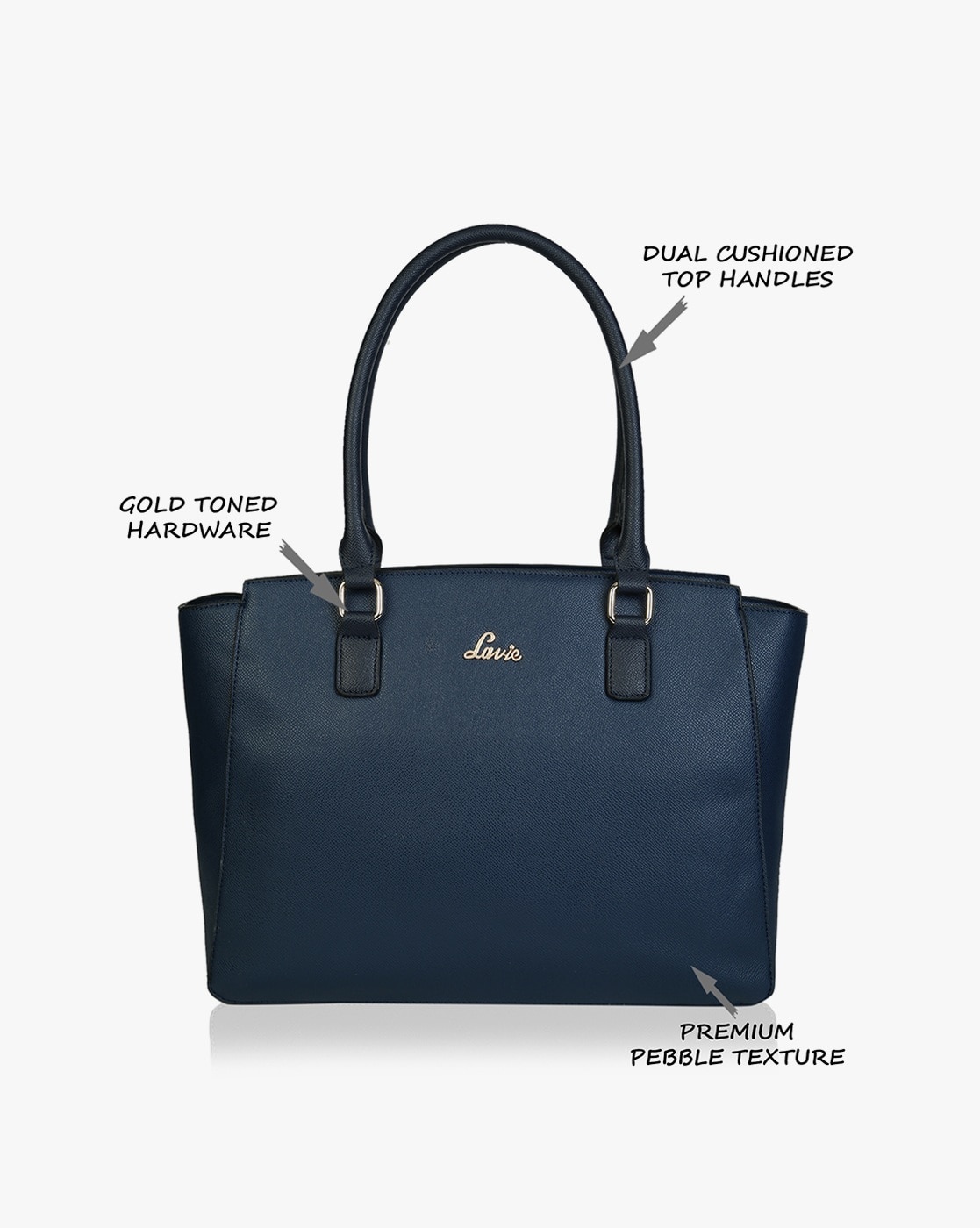 LAVIE Tote bags : Buy Lavie Womens Duo Navy Blue Open Tote Bag