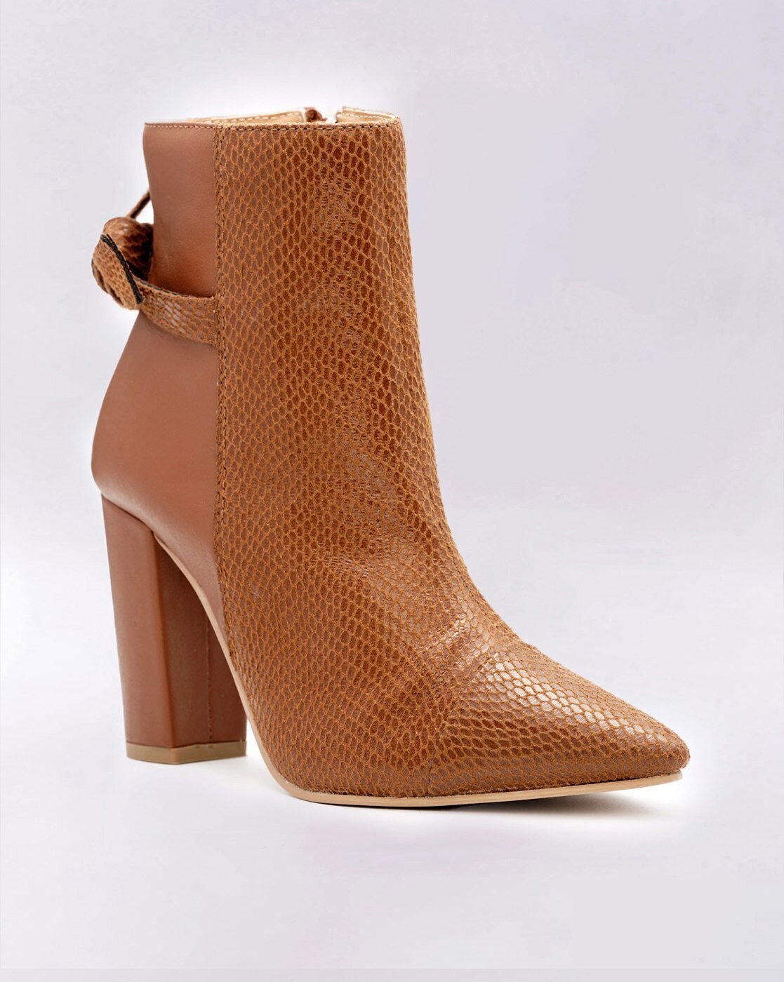 Buy Tan Brown Boots for Women by ADORLY Online | Ajio.com