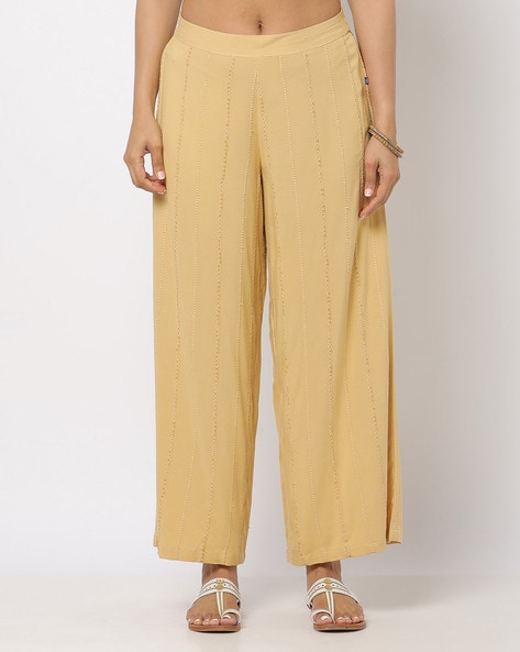 Buy Beige Pants for Women by AVAASA MIX N' MATCH Online