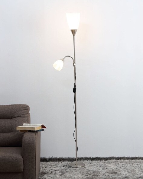 copper cage floor lamp