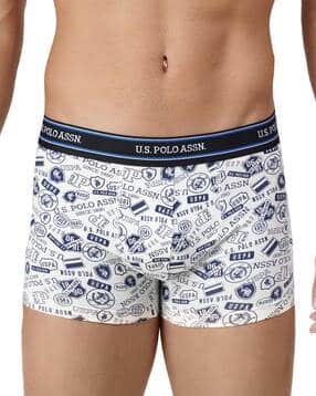 u.s. polo assn. Brand Print Elasticated Waist Briefs-picture-38