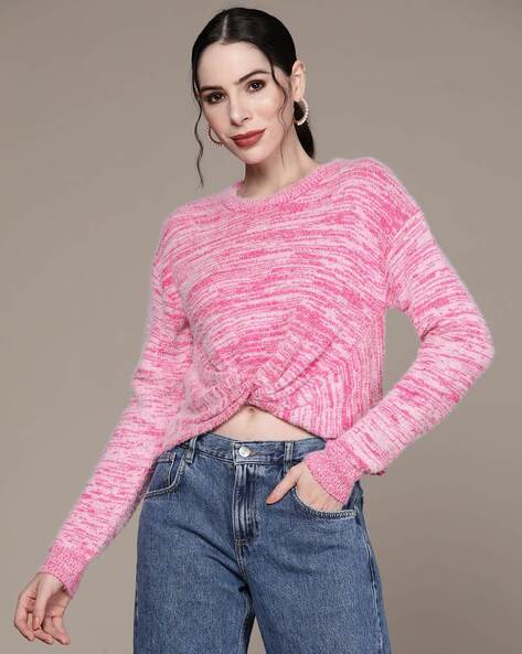 Buy Pink Sweaters & Cardigans for Women by Aarke Ritu Kumar Online