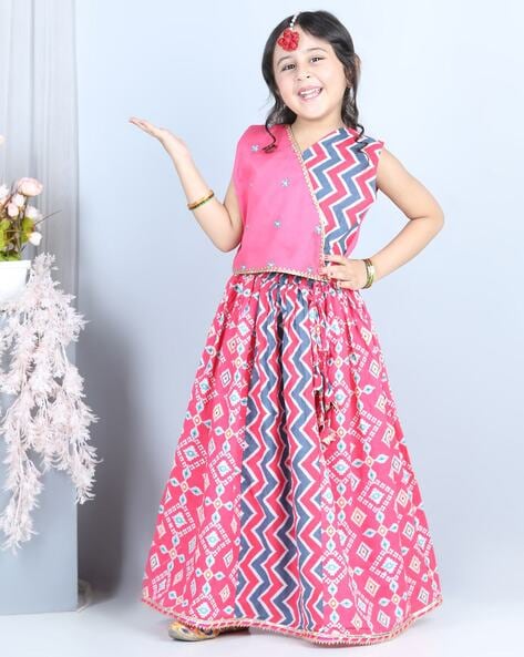 Vibrant Kids Lehenga Designs For The Little Rockstars