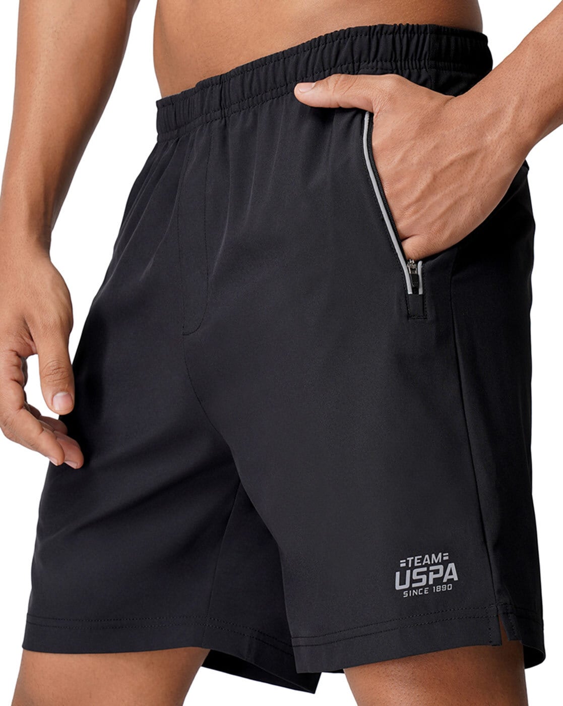 Polo hotsell shorts black