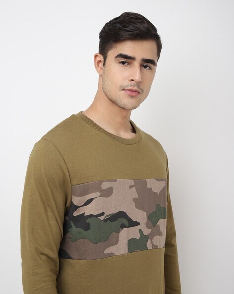 Army colour shop sweatshirt