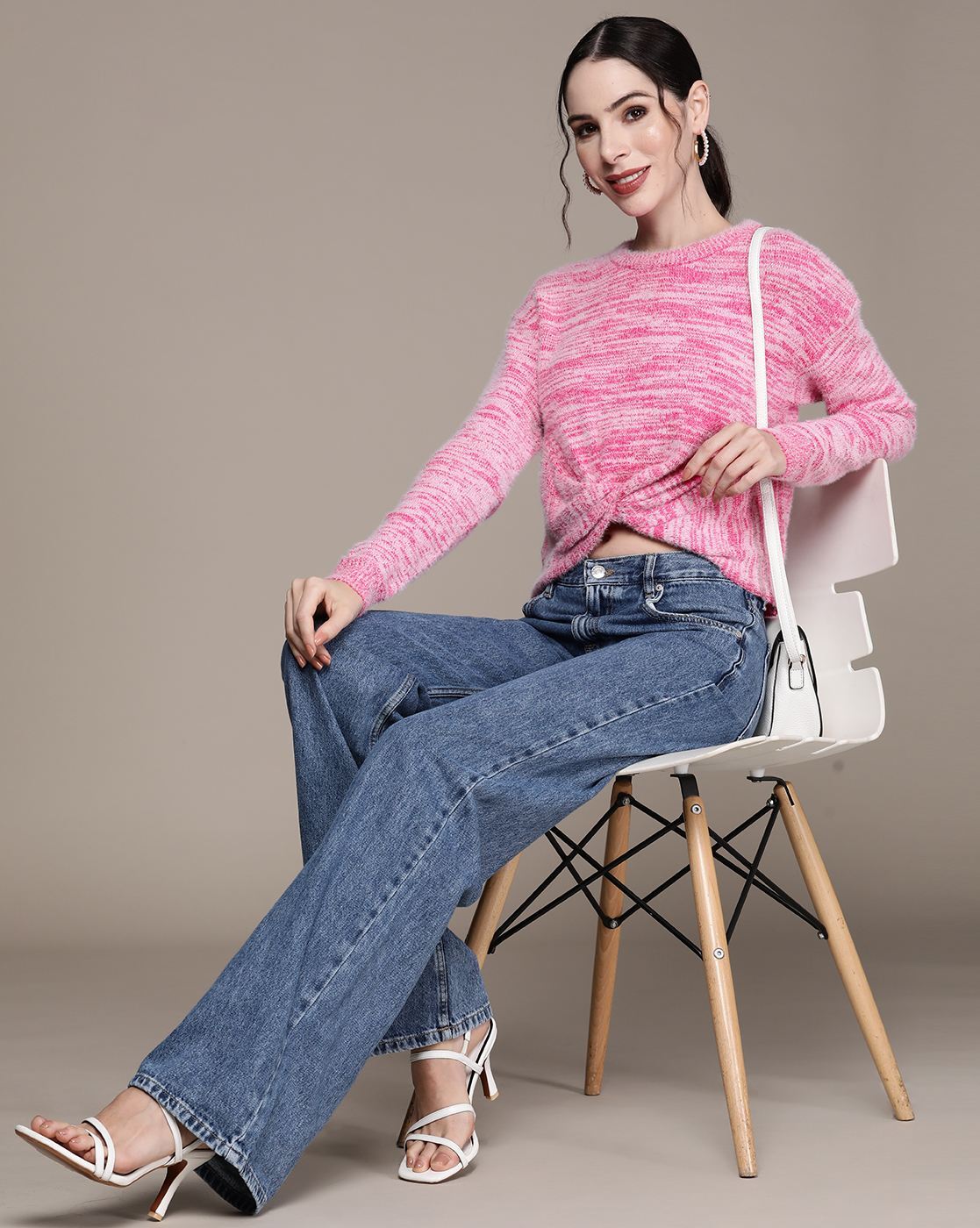 Buy Pink Sweaters & Cardigans for Women by Aarke Ritu Kumar Online