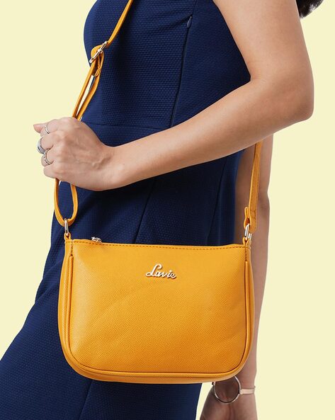 Lavie yellow sling outlet bags