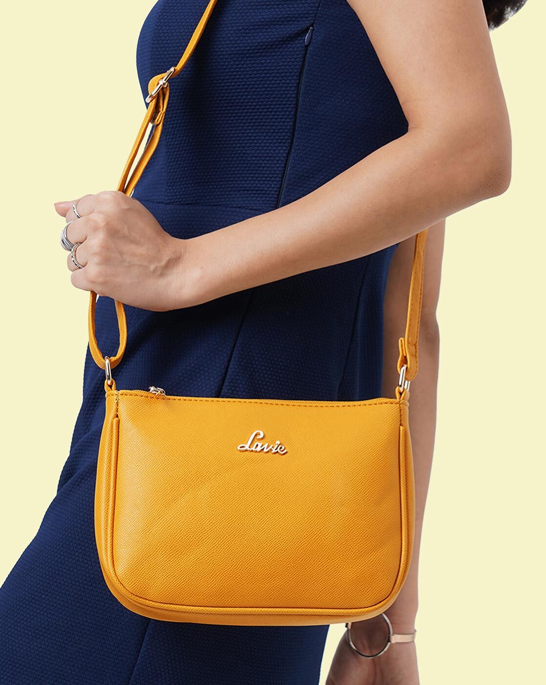 Buy Mustard Handbags for Women by Lavie Online Ajio