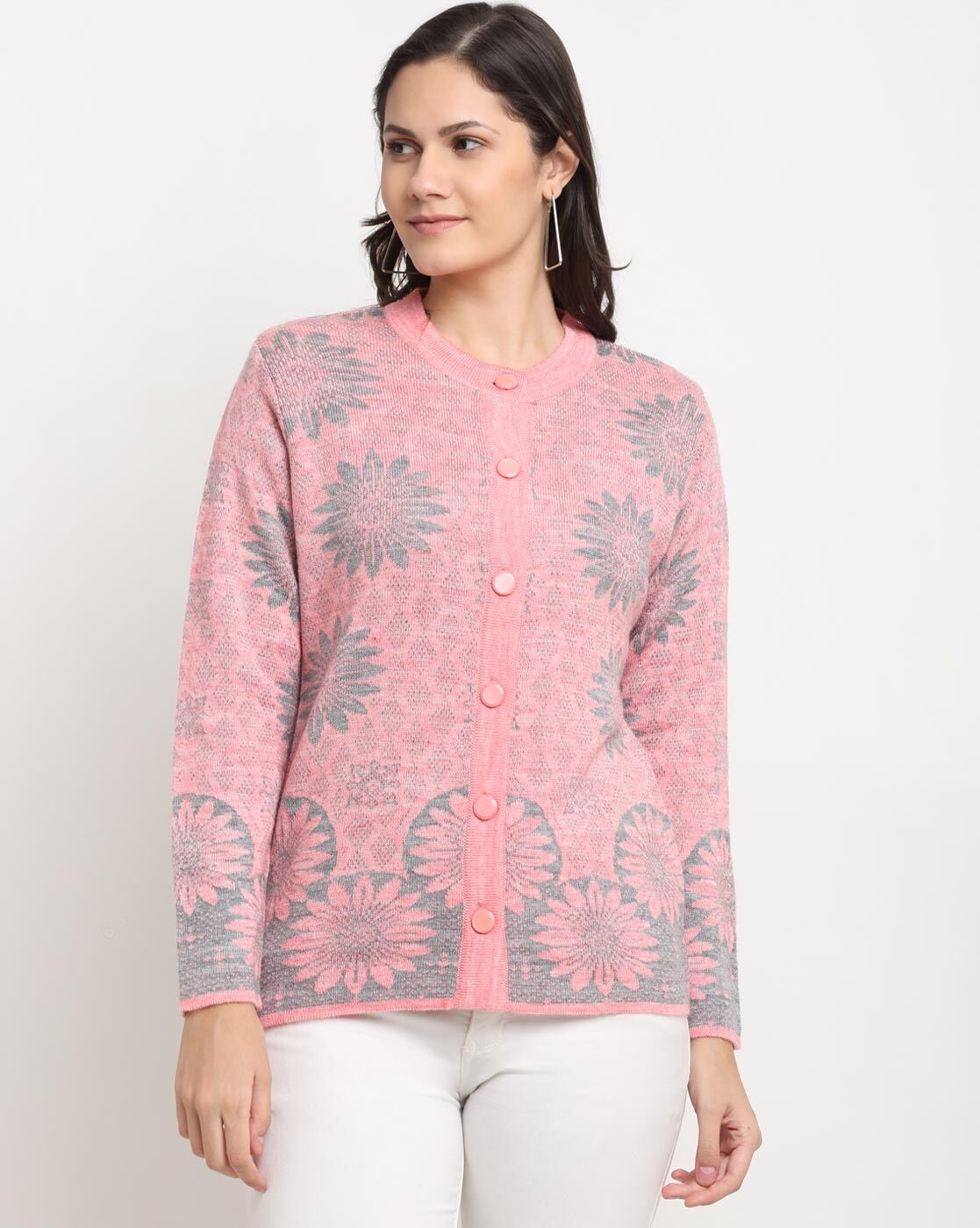 Embroidered Ladies Cardigan at Rs 300/piece, Cardigan Coats in Ludhiana