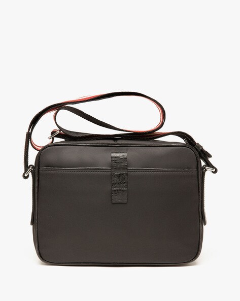 Calvin Klein Remote Reporter Bag, CK Black at John Lewis & Partners