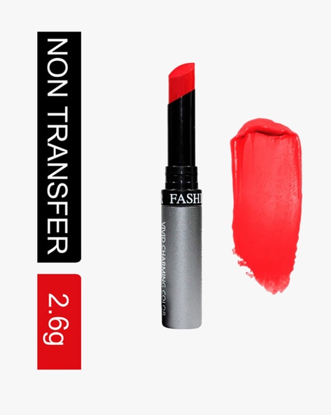 Fashion Colour Kiss Lip No Transfer Lipstick - 45 Lotus Red