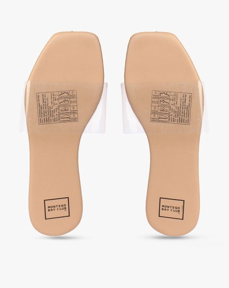 Buy Beige Flat Sandals for Women by MONTEGO BAY CLUB by Payless