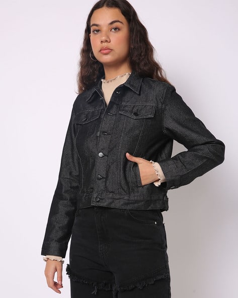 Ketch Denim Jacket with Flap Pockets