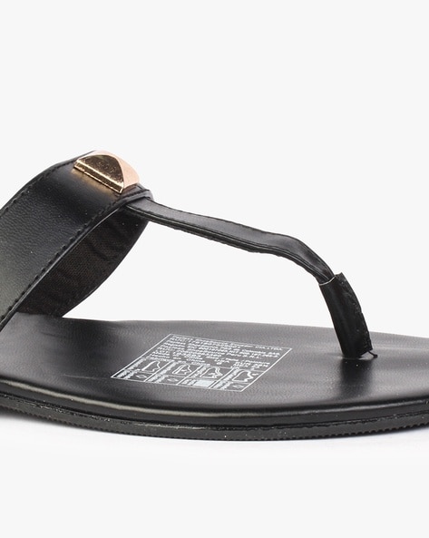 Buy Black Flat Sandals for Women by MONTEGO BAY CLUB by Payless