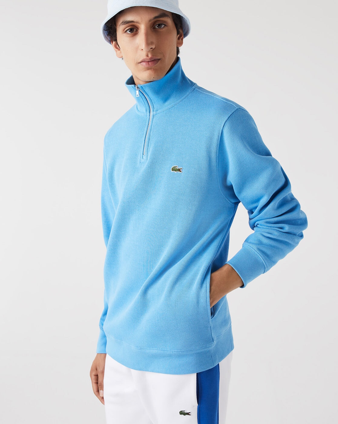 Lacoste discount sweatshirt zippé