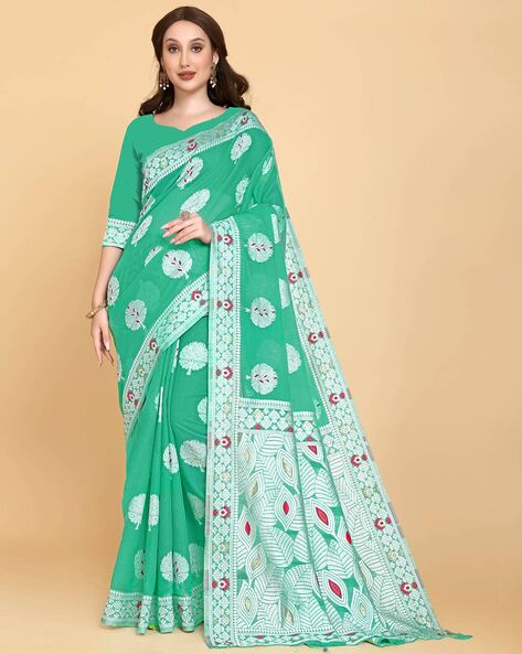 kalamkari Georgette sarees with blouse.