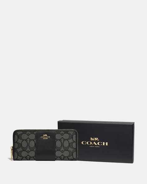 Coach long hot sale wallet price