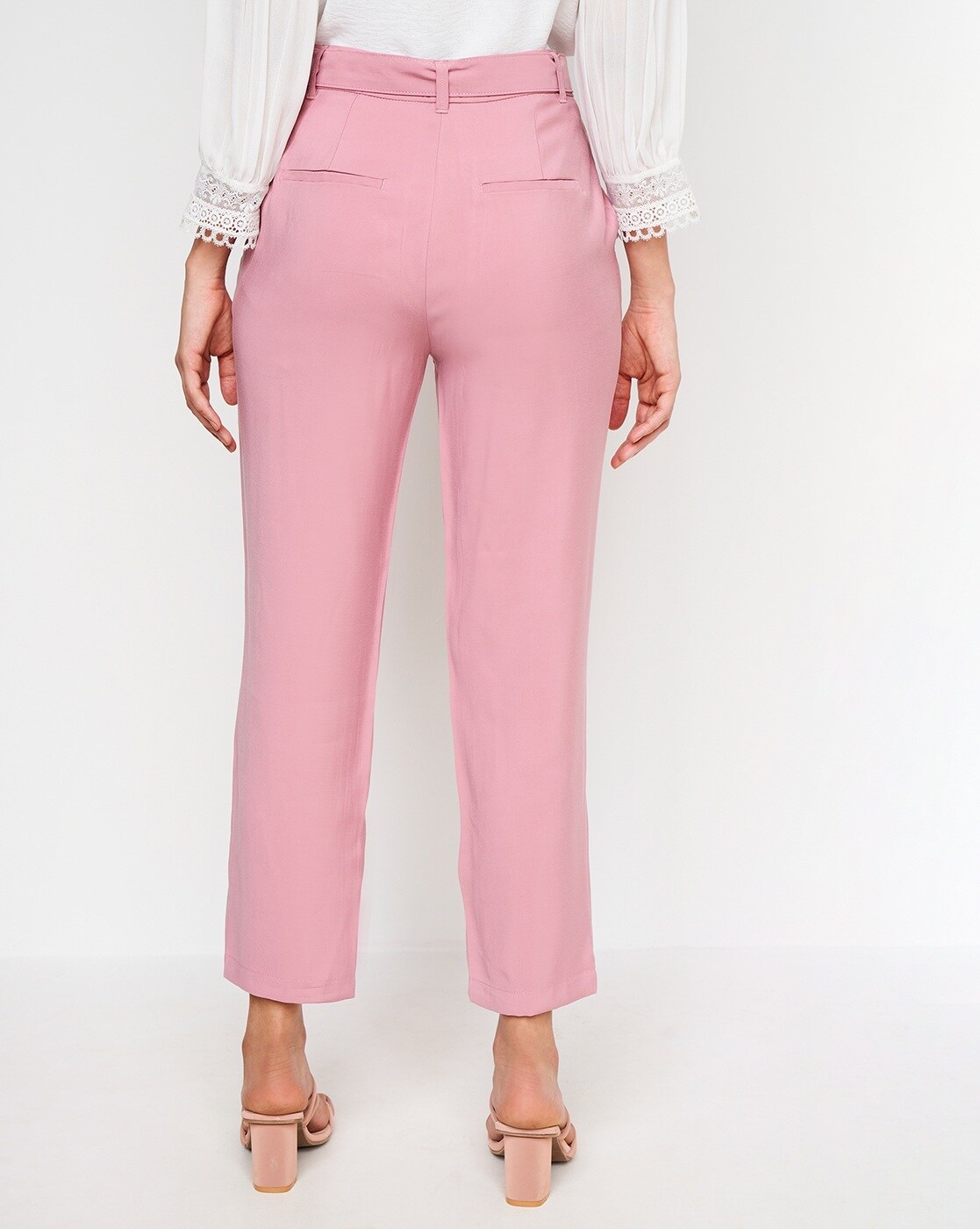 Dressy Pink Pants - Straight A Style | Hot pink pants, Pink pants outfit,  Light pink pants