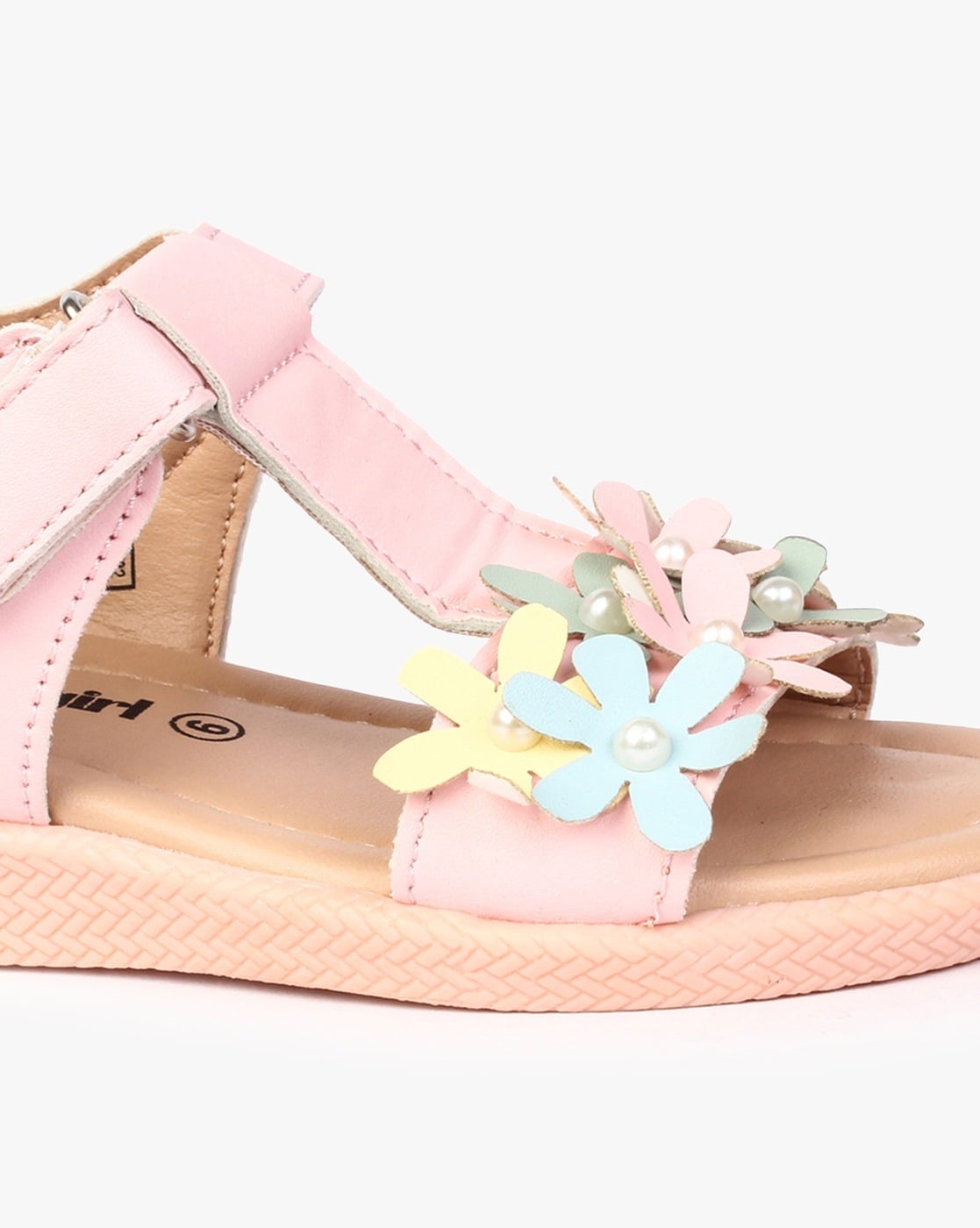 Girls Flower Sandals | Gymboree - WHITE