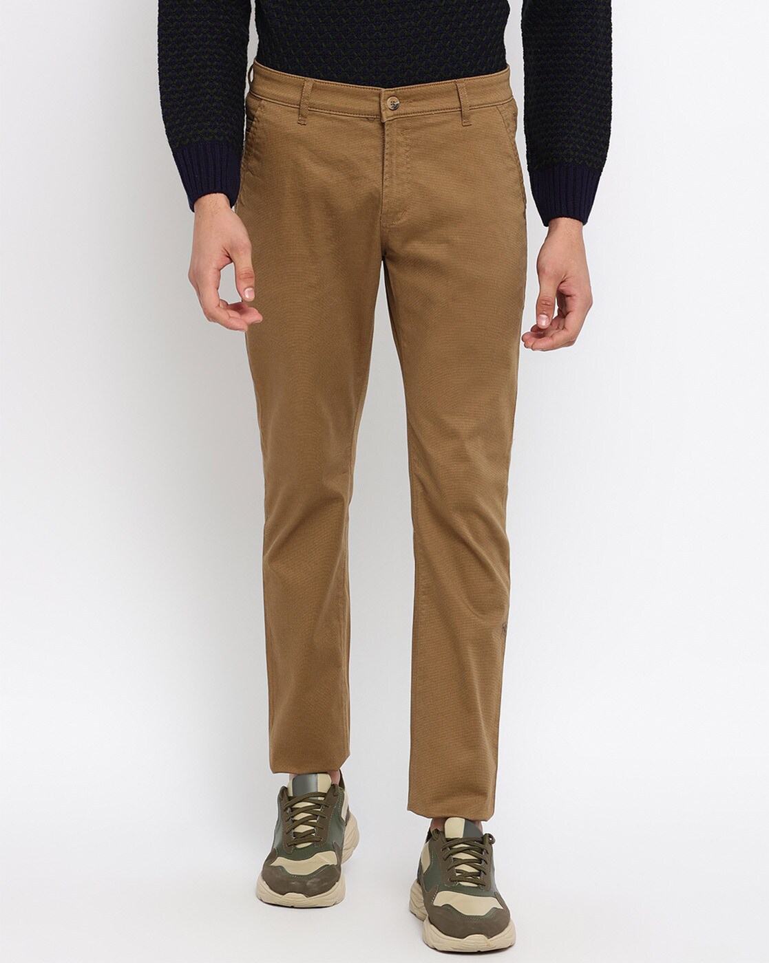 Cantabil Casual Trousers : Buy Cantabil Mens Khaki Trouser Online | Nykaa  Fashion