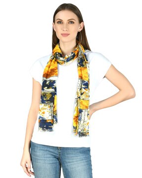 Abstract Print Stole