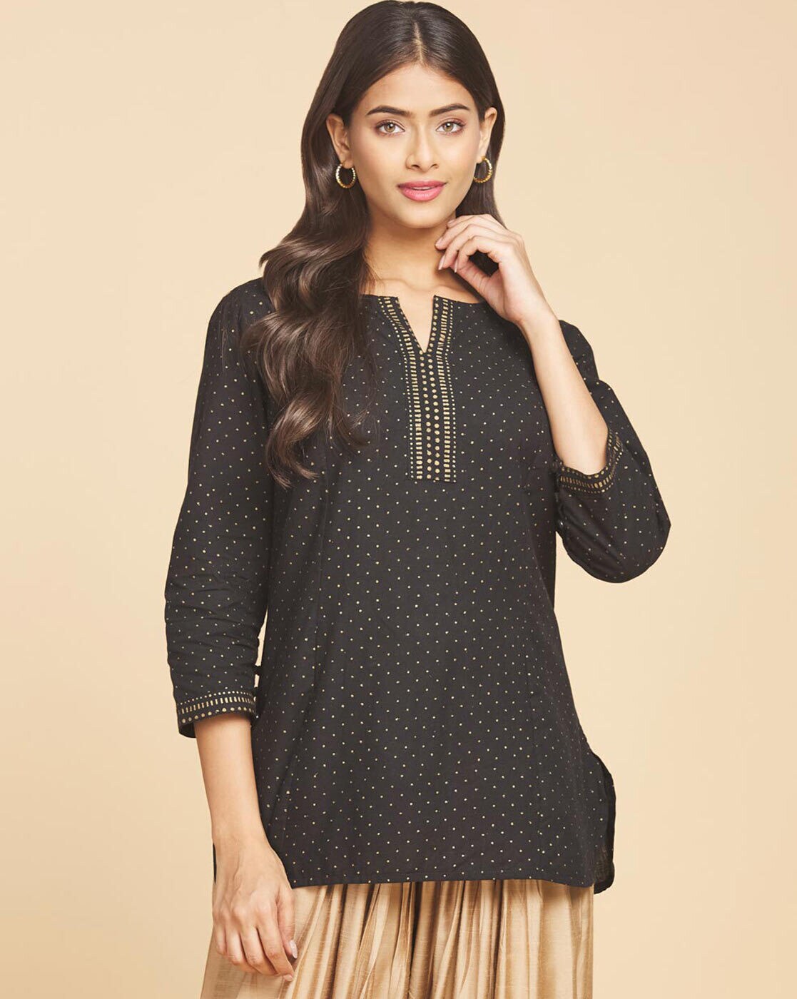 Details more than 77 fabindia black kurti latest - thtantai2