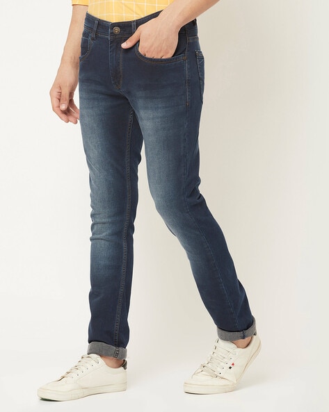 Buy online Mens Skinny Fit Plain Jeans from Clothing for Men by Crimsoune  Club for ₹1349 at 50% off | 2024 Limeroad.com