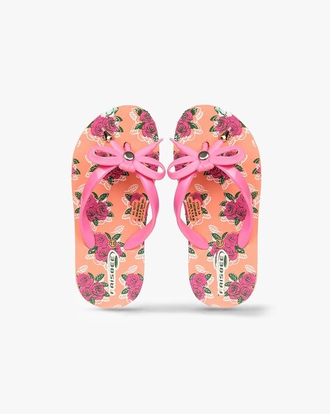 Buy Disney Minnie Mouse Print Thong-Strap Slingback Flip-Flops Online at  Best Prices in India - JioMart.