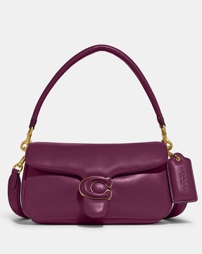 Coach purple sales hobo bag