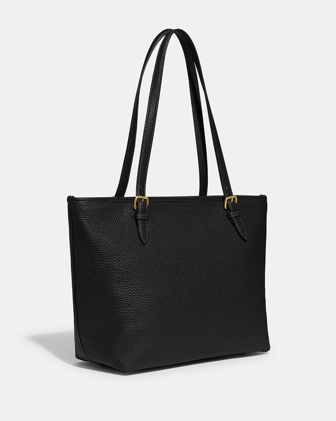 Buy Coach Zip Top Medium Taylor Tote Bag | Black Color Women