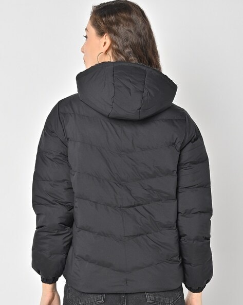 Buy Flying Machine Colour Block Hood Padded Jacket - NNNOW.com