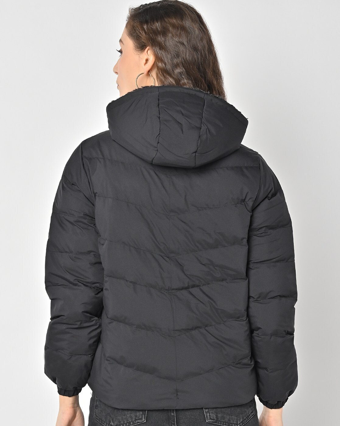 Puffer Jacket - Black - Ladies | H&M US