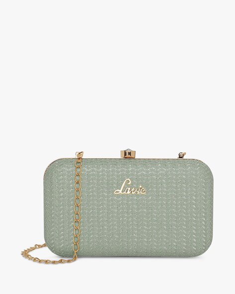 Mint green cheap clutch bag