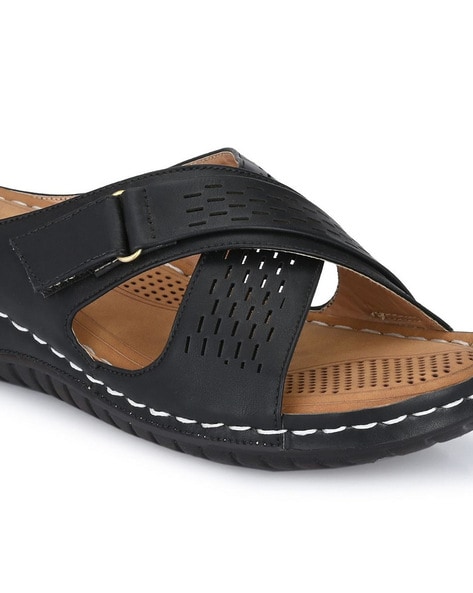 Amazon.com | Roxoni Men's Beach Rubber Sandals Blue 8 | Sandals