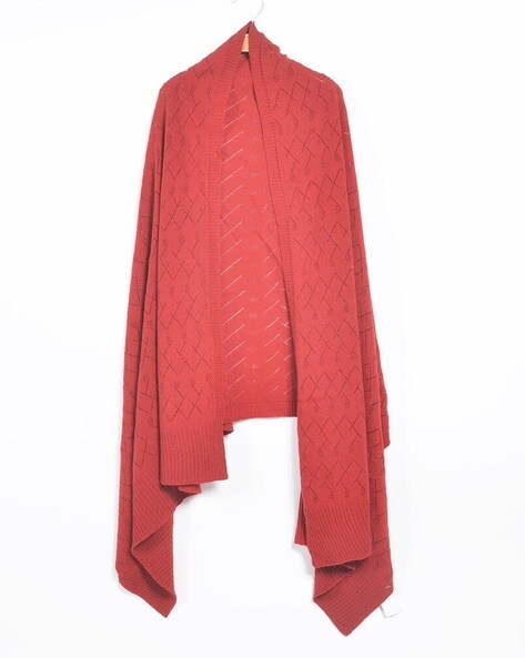 Knitted Lambswool Wrap Shawl Price in India