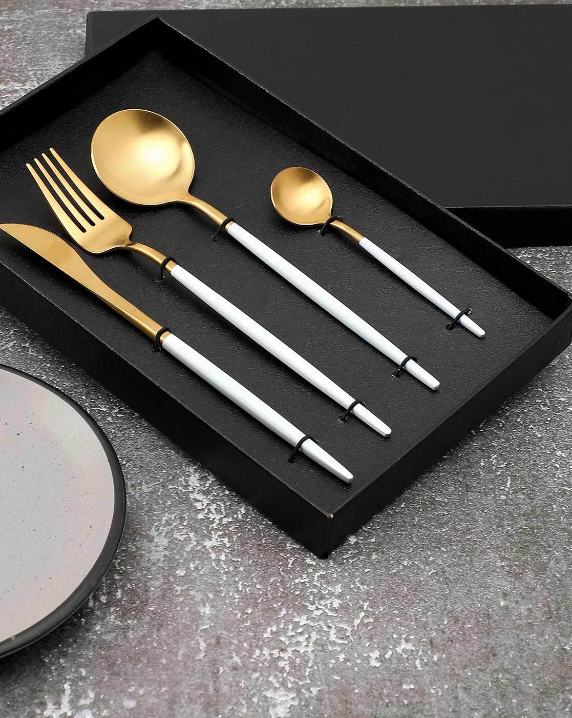 Bonhomie Steel Cutlery Set Price in India - Buy Bonhomie Steel Cutlery Set  online at