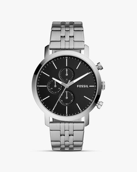 FOSSIL Men Chronograph Silver Watch - BQ2328