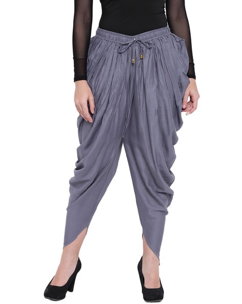 Buy Womens Rayon Dhoti Pants Plazzo Pants Trousers Online in India  Etsy