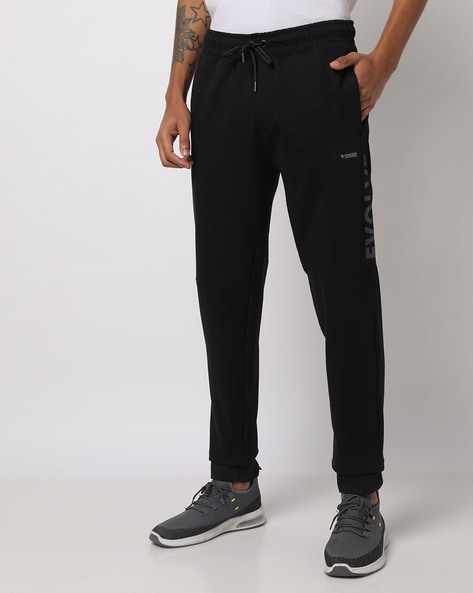 Buy Jet Black Track Pants for Men by Teamspirit Online