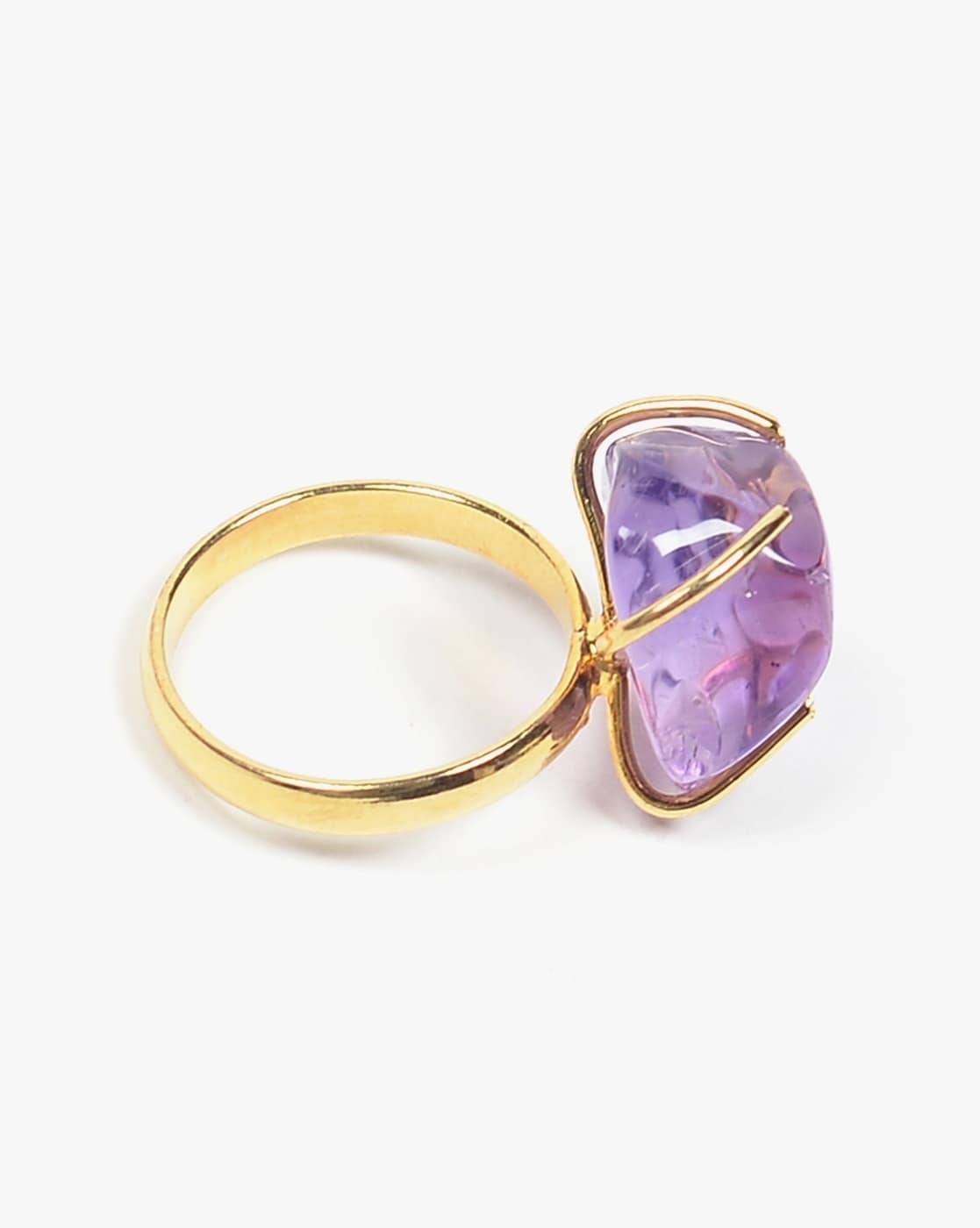 925 Sterling Silver Ring - Amethyst (5.26 Carat) | The Zen Crystals | The  Zen Crystals