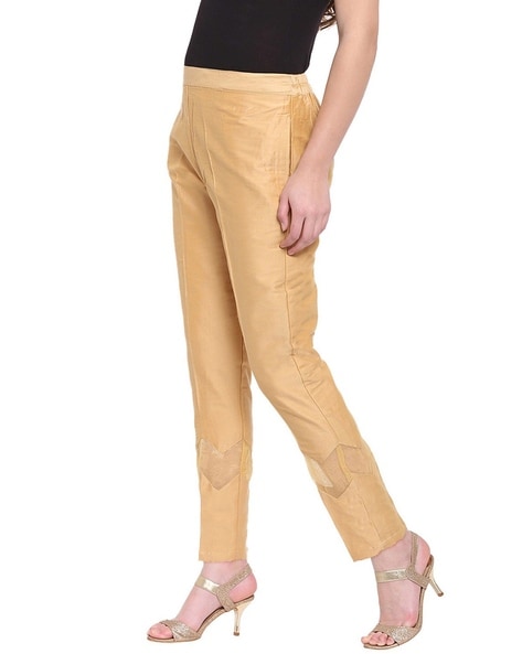 Thoresby silk habotai pants in beige - Joseph | Mytheresa