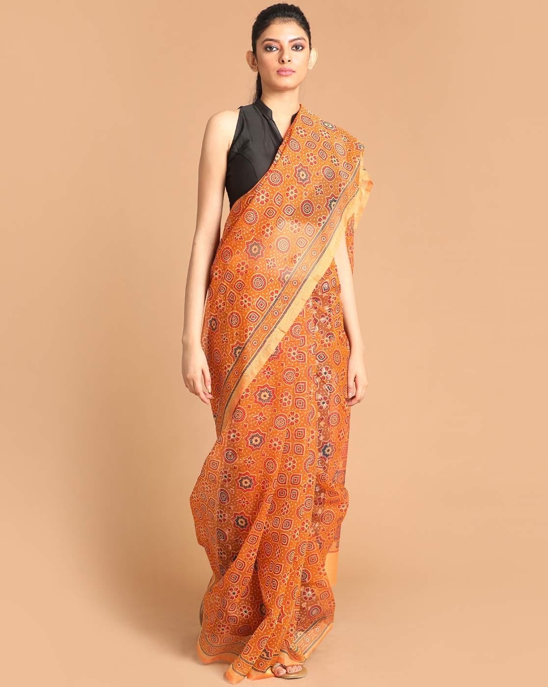 Buy Endues Embroidered Kota Doria Net, Supernet Yellow Sarees Online @ Best  Price In India | Flipkart.com