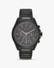 Buy ARMANI EXCHANGE AX2601 Water-Resistant Chronograph Watch | Black ...