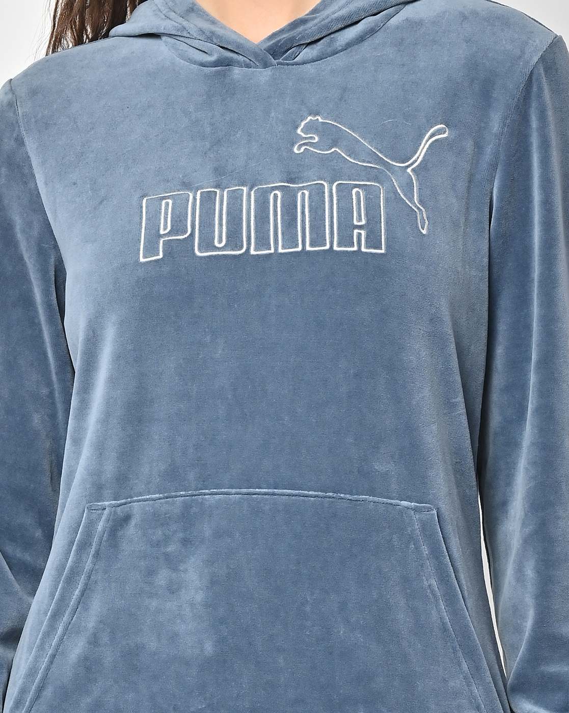 Puma hot sale velvet sweatshirt