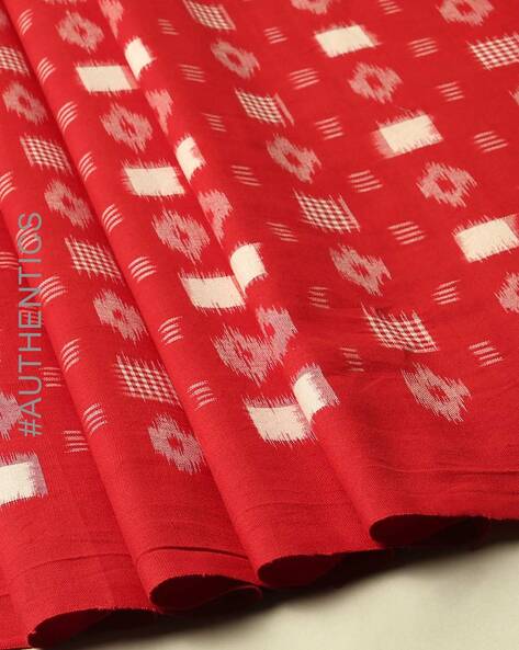 Ikat cotton shop dress material