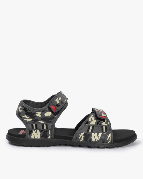 Gaitor Camouflage Print Strappy Sandals