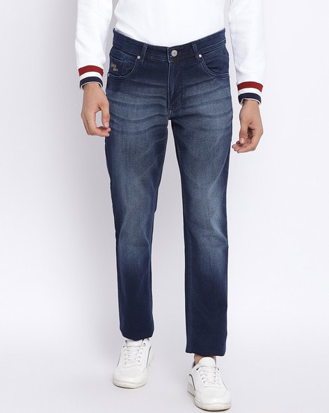 Buy Cantabil Men Blue Jeans Online