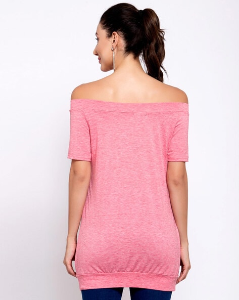 Buy Pink Tshirts for Women by IKI CHIC Online