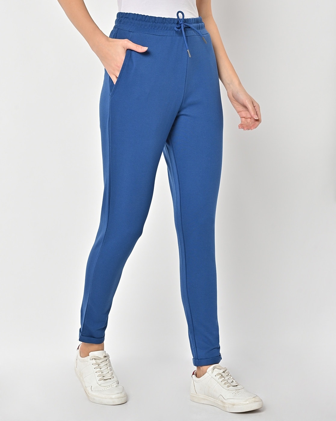 Buy Navy Blue Track Pants for Women by JDY BY ONLY Online