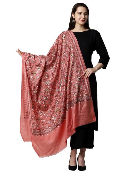 Floral Pattern Shawl Price in India